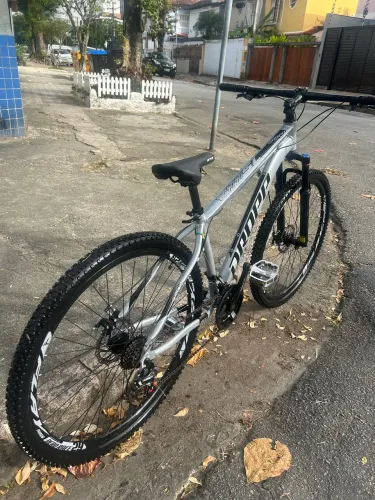 Bicicleta aro 29 Dropp SW 21 velocidades, quadro de aluminio - cinza