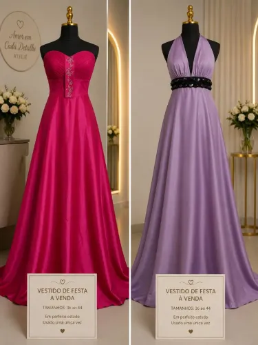 Vestidos de festa pra venda