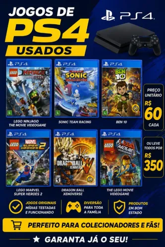 Jogos PS4