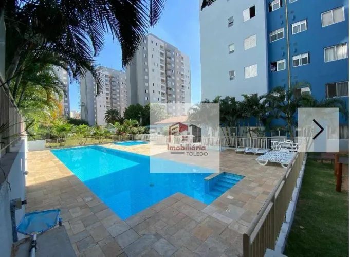 Apartamento MOBILIADO com 2 dormitórios para alugar, 49 m² por R$ 3.200/mês - Parque Campo
