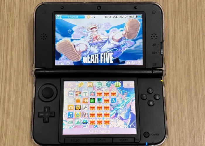 3DS XL - DESBLOQUEADO + 64GB