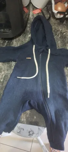 Macacão bebê Moletom 