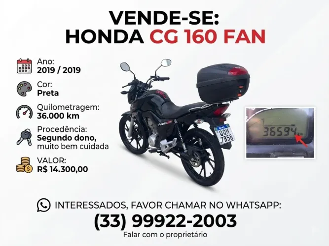 MOTO XG TITAN FAN 2019