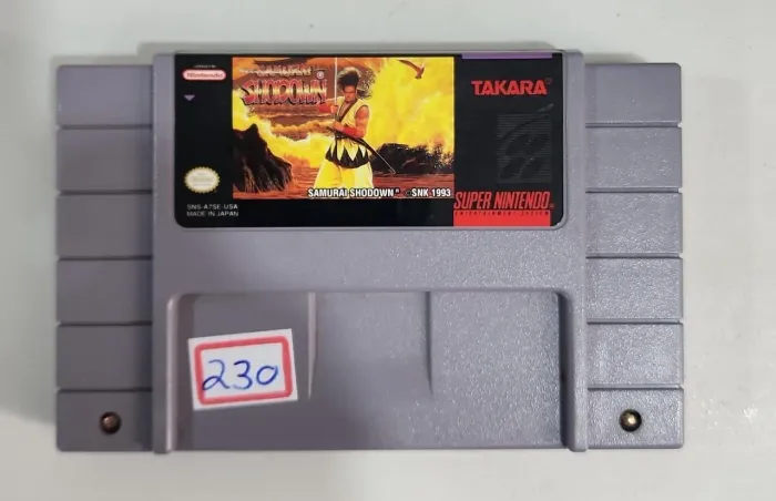 Samurai Shodown - Super Nintendo Snes
