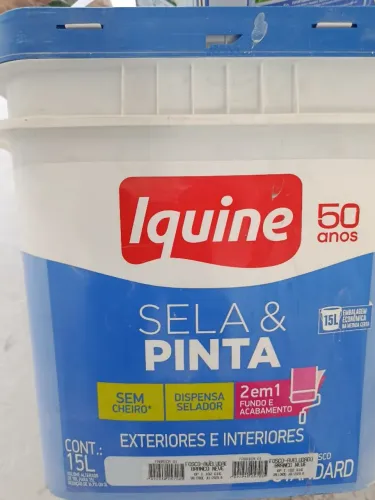 Tinta BRANCO NEVE 15Litros (exterior e interior)