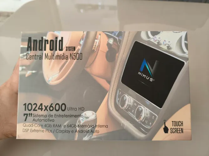 Multimídia Android 15, 4/64GB 7p