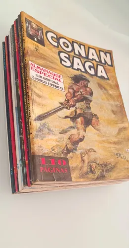 Revistas Conan Saga - Editora Abril - Edições Especiais (110 págs)"