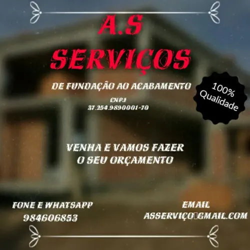 PEDREIRO DISPONÍVEL 