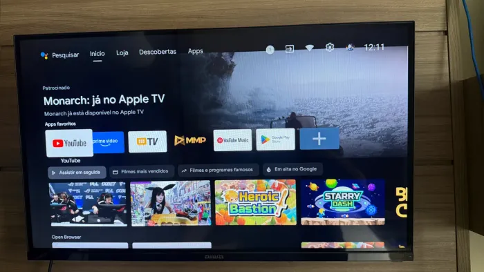 Smart TV AIWA 32? Android HD Borda Ultrafina HDR10 Dolby Áudio