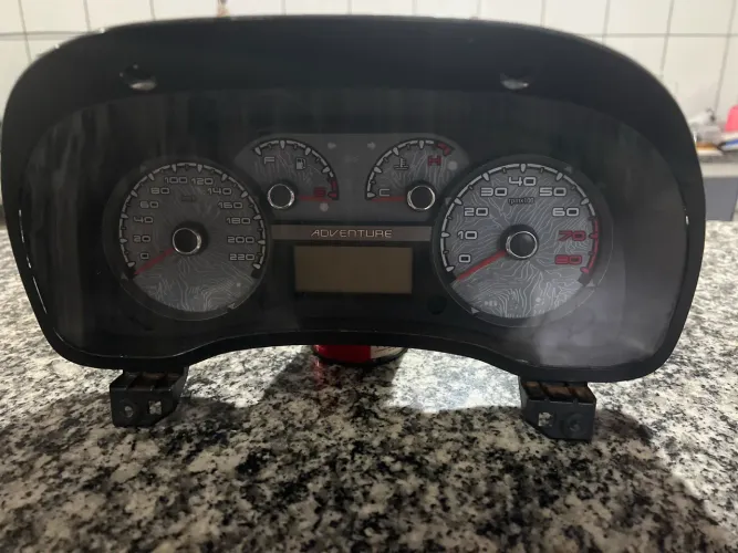 Painel de instrumento da Fiat Strada1.8 Adventure 2008 a 2016