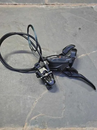 Passador Alavanca com Freio Hidráulico para bicicleta - Shimano EF505 3V Esquerdo
