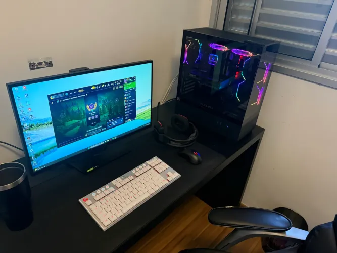 Pc gamer completo + periféricos + monitor 165hz