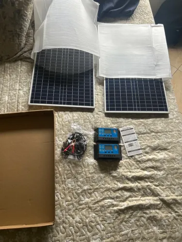 2x 15w Solar Panel 12-18v Solar Cell Solar Panel For Phone R