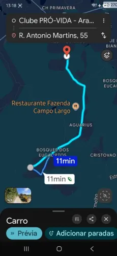 CHACARA PROX PRO-VIDA