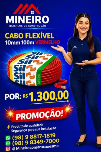 Cabo sil 10mm