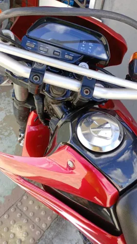 Moto em ponto de transferi
