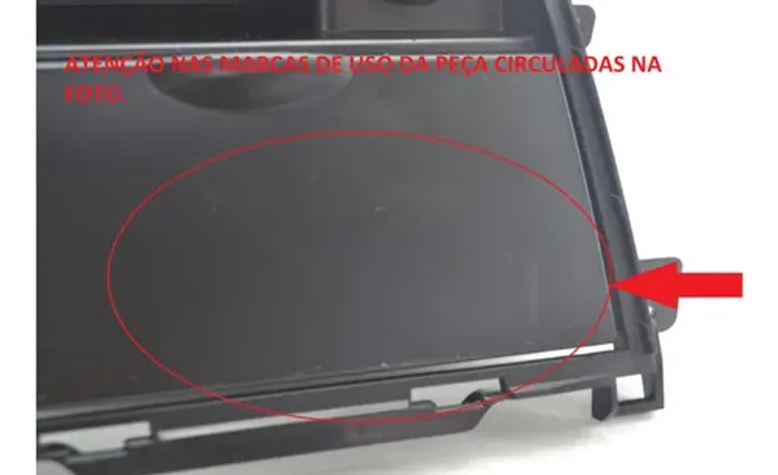 Porta Treco Objeto Tomada Painel Suzuki Sx4 2.0 2014 Origina Preto