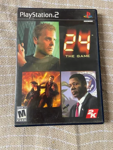 24 the game ps2 24 horas play 2 original USA