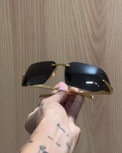 Óculos de sol PRADA A55S SATIN YELLOW GOLD