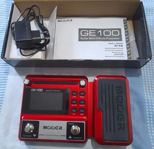 Pedaleira para Guitarra Moer GE100