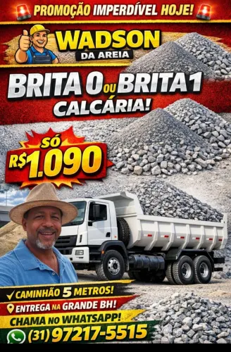Caminhão com 5 metros entregue na Grande BH