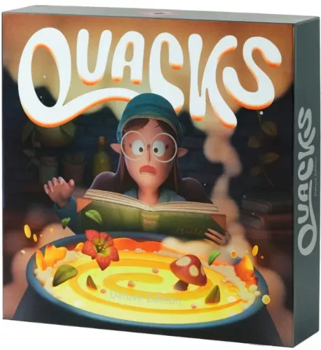 Quacks Deluxe Edition - Jogo de Tabuleiro - Board Game - Descrição !!!