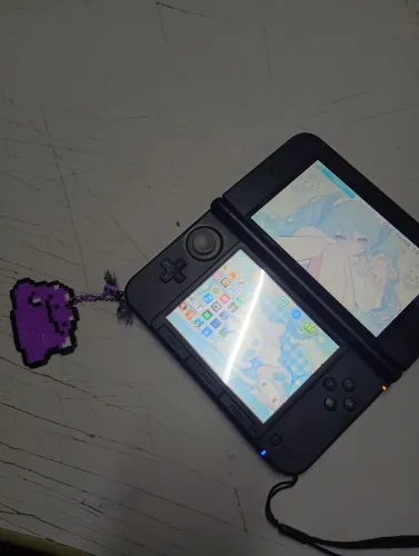 TROCO NINTENDO 3ds XL DESBLOQUEADO semi novo