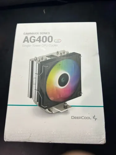 Cooler Para Processador Fan Deepcool Gammaxx Ag400 Intel Amd Rgb