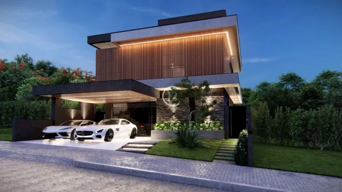 Sobrado em construção com 3 suítes à venda, 244 m² por R$ 1.975.000 - Reserva Ruda - São J