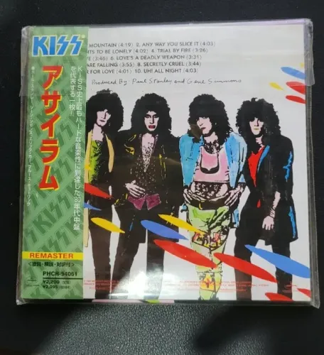 CD KISS - Asylum (1985) - Edição Oficial Japonesa Remasterizada (Com OBI)
