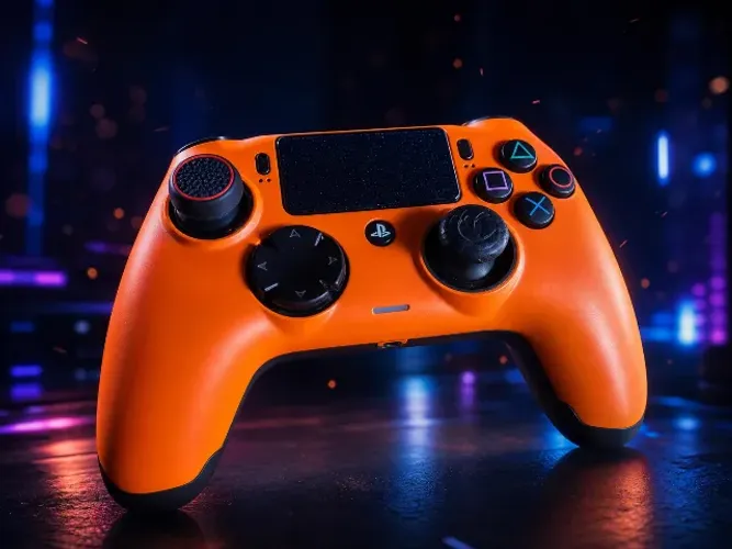 Controle Nacon PS4 Revolution Pro Laranja