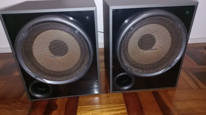 Par de Subwoofer Sony 10" para uso com receiver HT