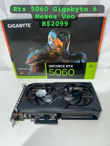 RTX 5060 Gigabyte 8GB 6 Meses de Uso