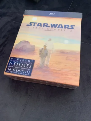 Blu-ray Star Wars A Saga Completa - 9 Discos