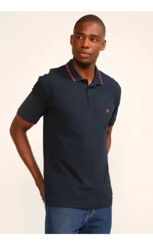 Camisa Polo Dudalina Piquet Essential