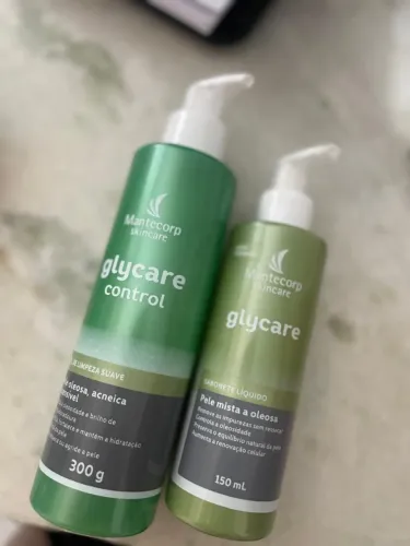 Sabonetes faciais GLYCARE CONTROL e GLYCARE - MANTECORP SKINCARE