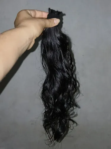 Cabelo humano natural 30cm