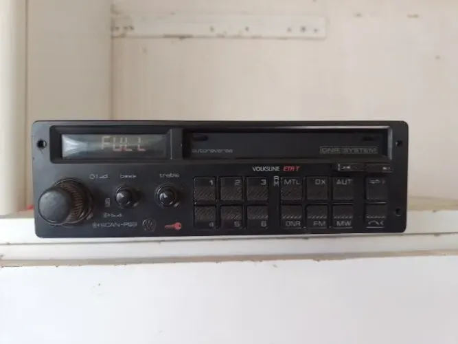 Radio Toca fitas Volksline ETR-T do ano de 1991