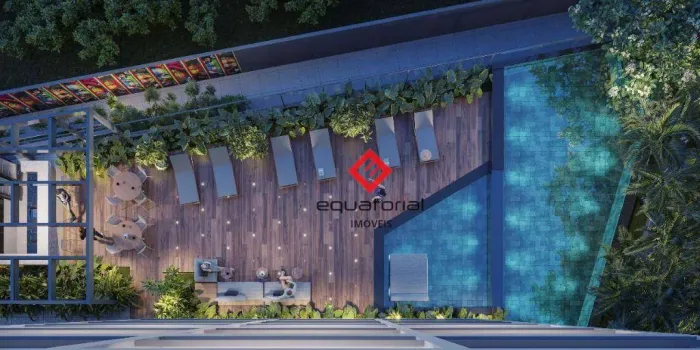 Connect Beira Mar - Apartamento com 1 Suíte à Venda, 21 m² por R$ 535.000 - Meireles - For