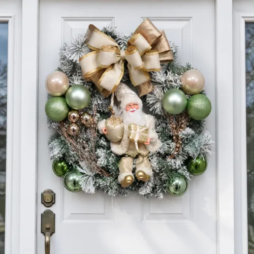 Guirlanda White Christmas 60cm