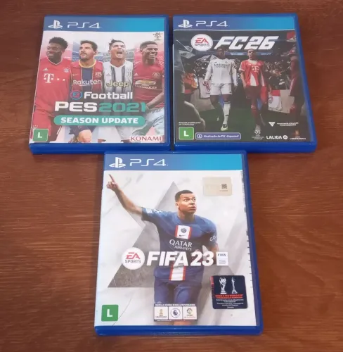 JOGOS DE FUTEBOL PLAY 4 - PS4 FUTEBOL OS MAIS TOP