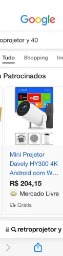 Retroprojetor y40