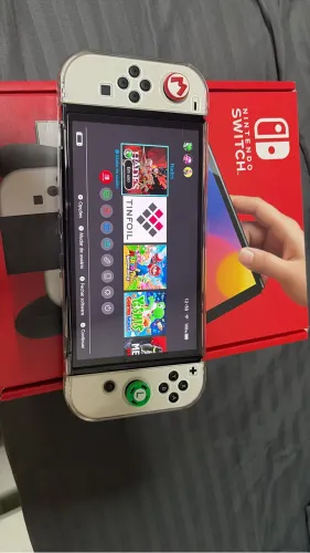 Nintendo switch oled desbloqueado  512gb