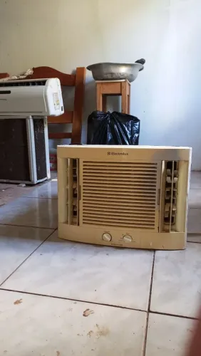 Ar condicionado de janela aceito cartão de crédito e débito