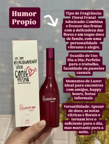 Perfume Humor Próprio Natura