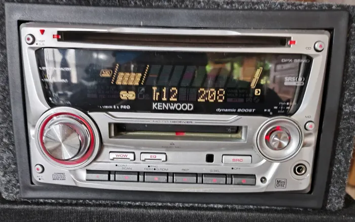 Rádio Kenwood 2 Din MD e CD
