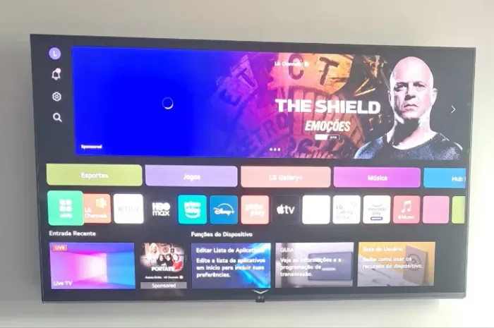 Smart TV LG 50" 4K UHD LED Alexa, ThinQ AI, HDR10, WebOS 24 Controle Smart Magic- 50UT8050