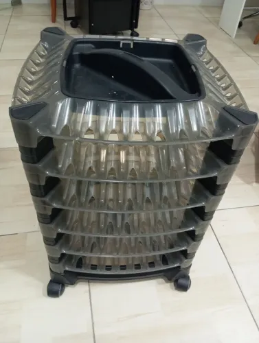 Expositor de Esmaltes Lótus Dompel, 6 bandejas.
