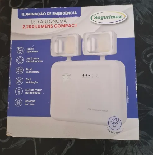 Iluminação de emergência led
