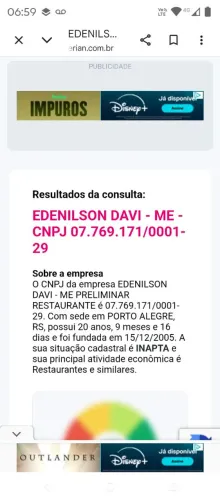 Empresa a venda
